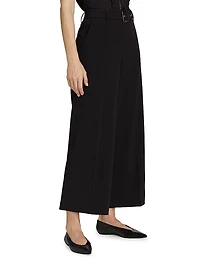 The Carla Belted Culotte Pants