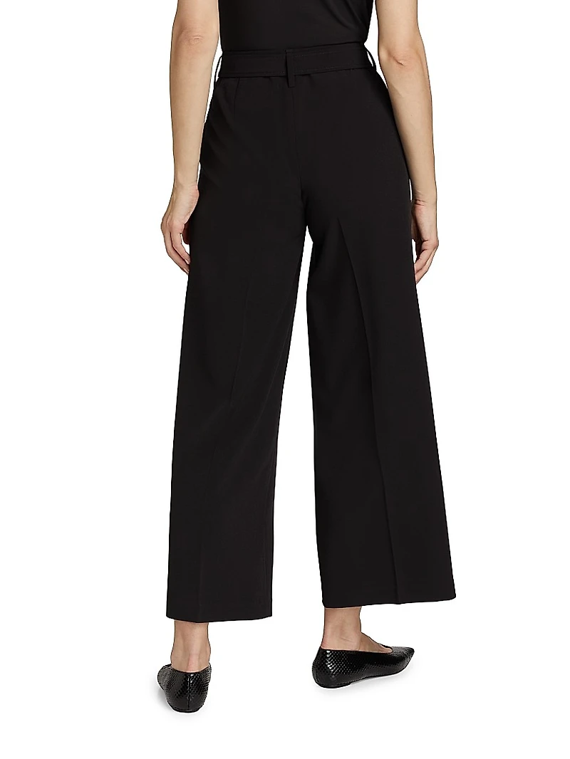 The Carla Belted Culotte Pants