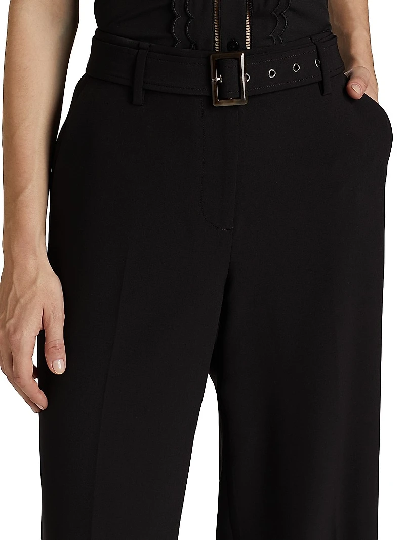 The Carla Belted Culotte Pants