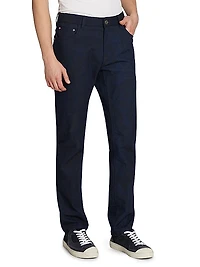 Roma Five-Pocket Straight-Leg Jeans