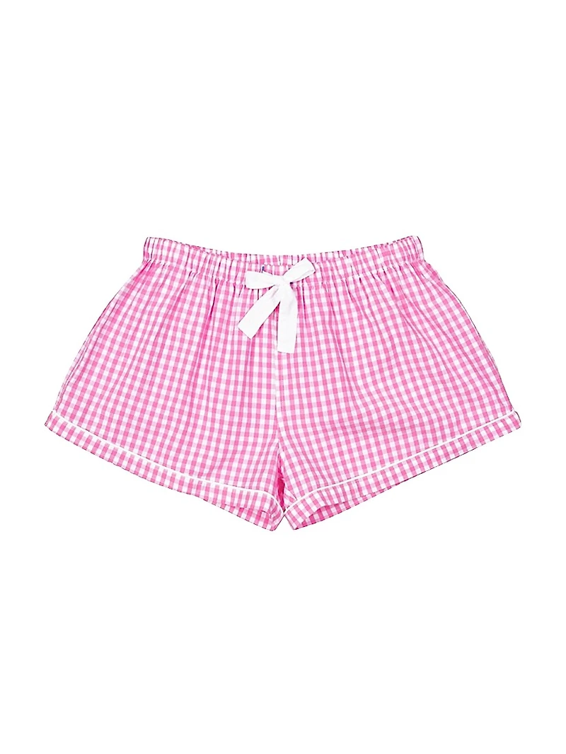 Women's Hepburn Gingham Boxer Shorts