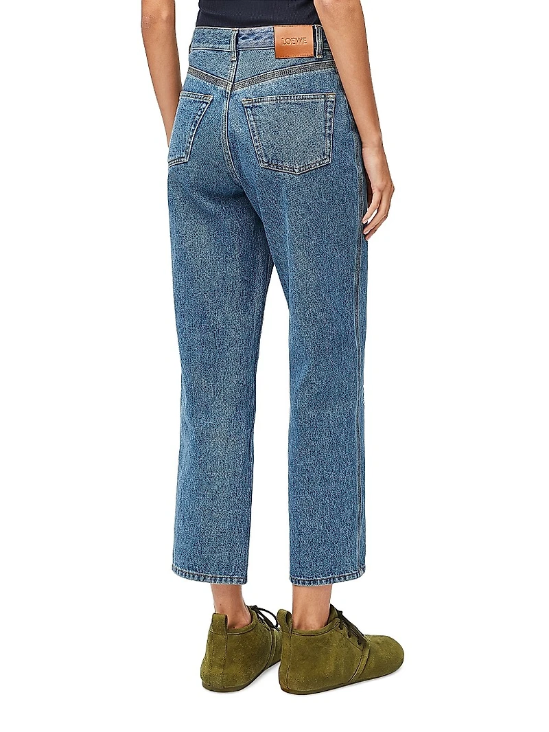 Anagram Cropped Jeans