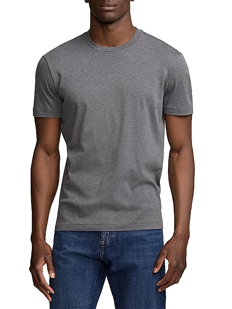 Cotton Crewneck T-Shirt