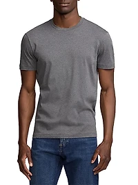 Cotton Crewneck T-Shirt