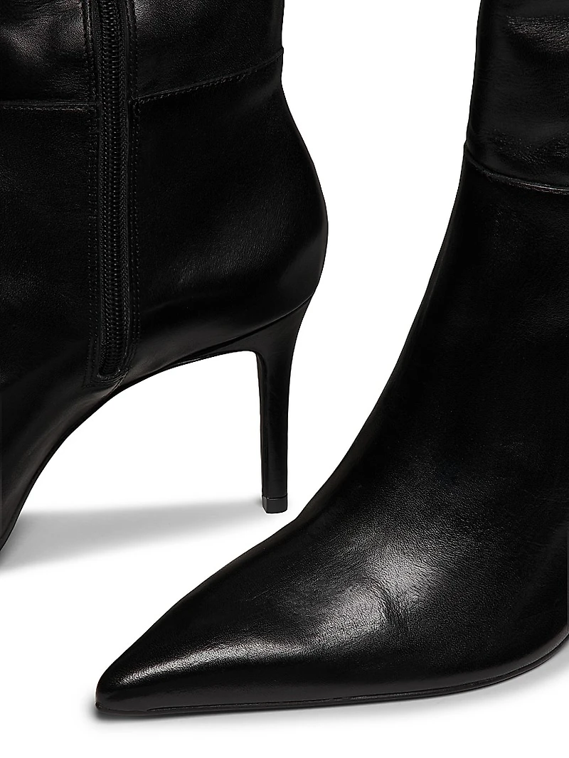 Mikki 90MM Leather Boots