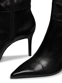 Mikki 90MM Leather Boots