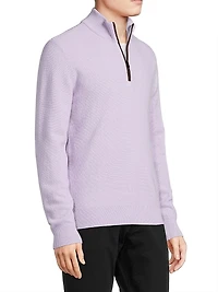 Cashmere Half-Zip Sweater