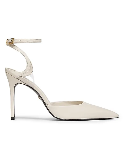 Skye 100MM Leather Stiletto Pumps