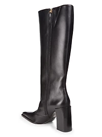 Raffaela 90MM Leather Knee-High Boots