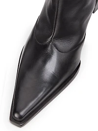Raffaela 90MM Leather Knee-High Boots