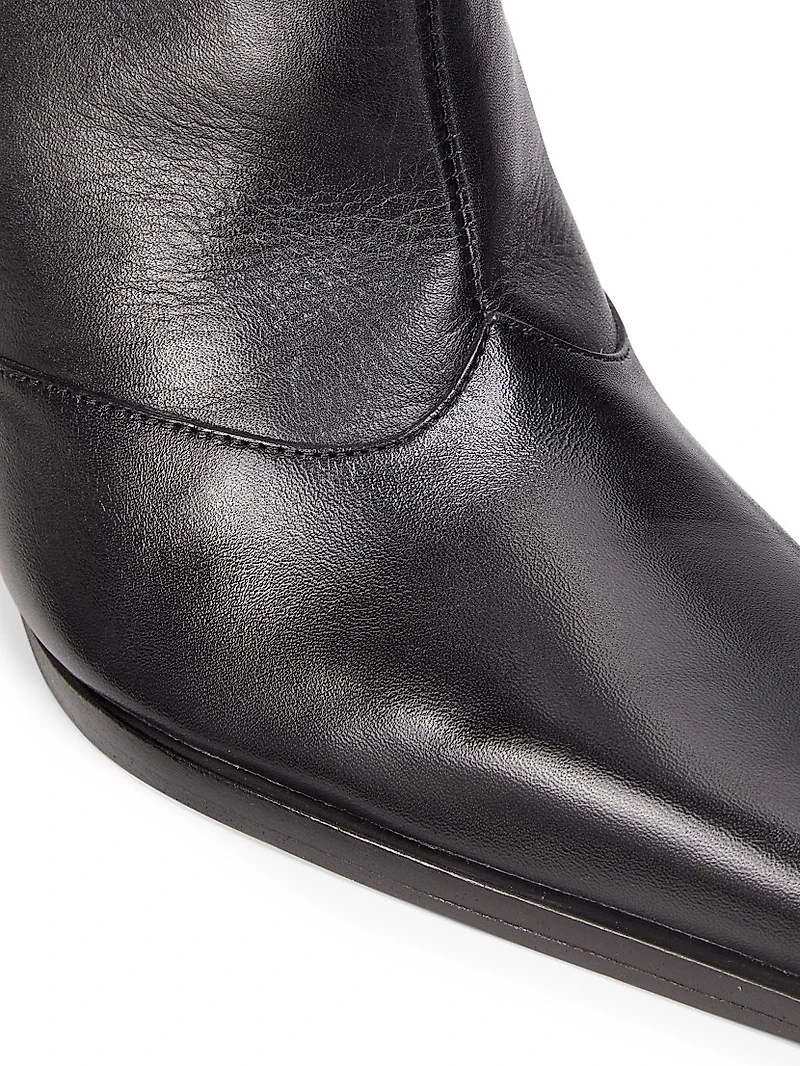 Raffaela 90MM Leather Knee-High Boots