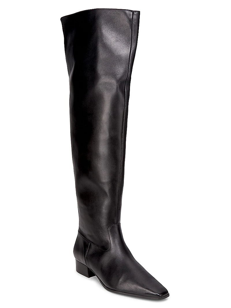 Helena Over-The-Knee Leather Boots