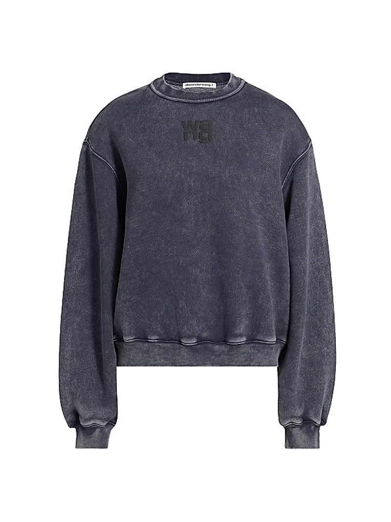 Essential Terry Puff Logo Sweatshirt