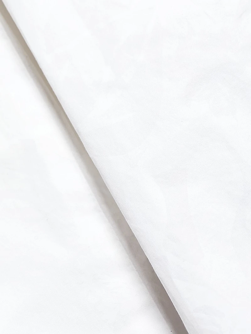 Jade Floral Cotton Scoopneck Minidress