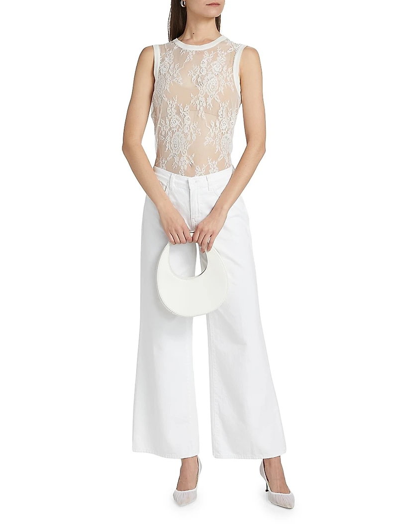 Brax Lace Sheer Tank Top