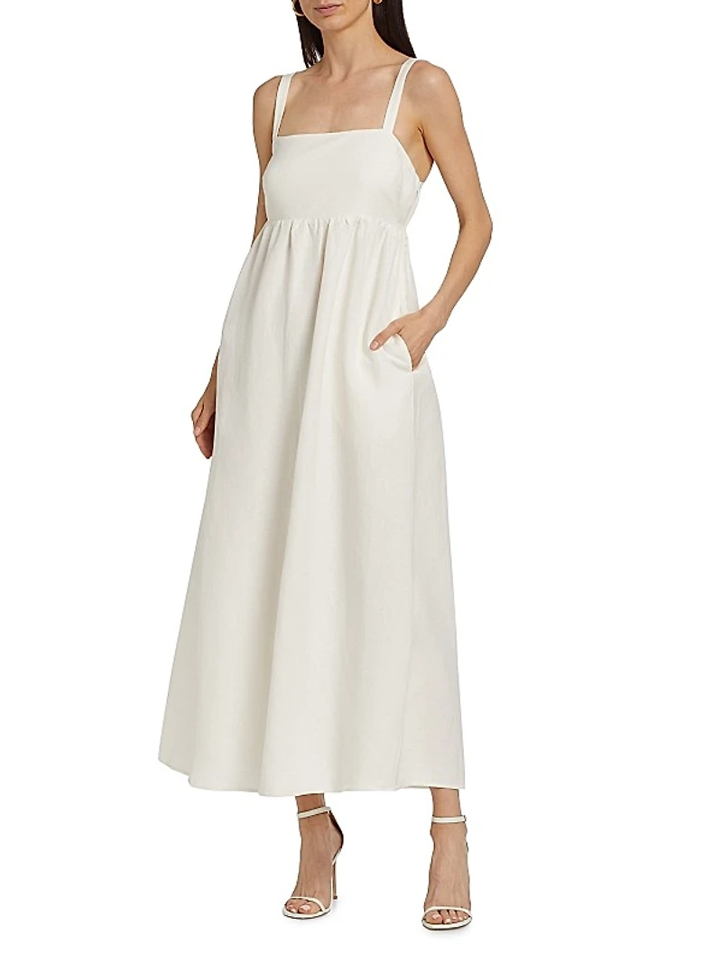Jessamy Empire-Waist Midi-Dress