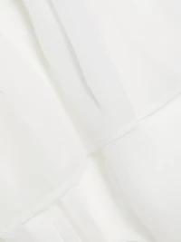 Kendra Ruffled Belted Romper