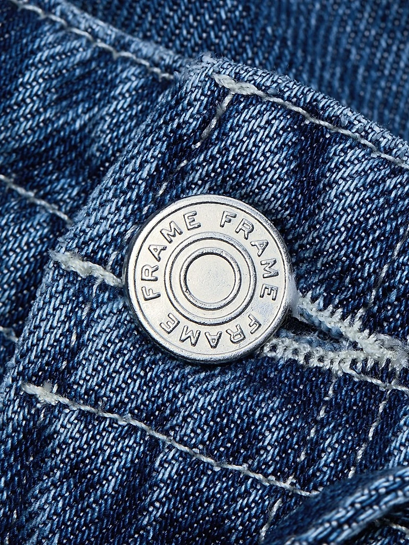 Super Drape Drawstring Wide-Leg Jeans