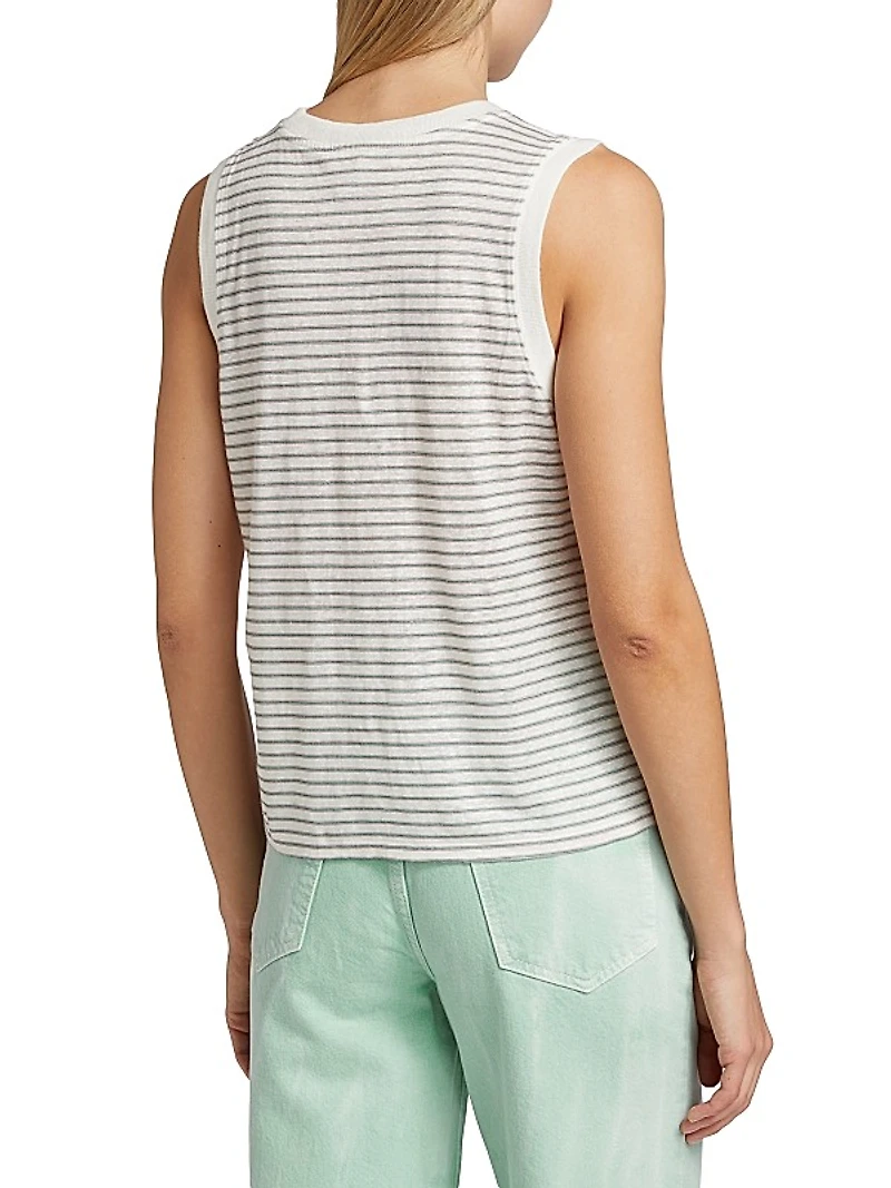 Muscle Crewneck Tank Top