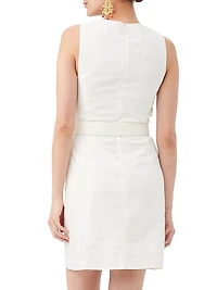 Darlene Sleeveless Sheath Minidress