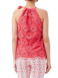 Mirai Floral Appliqué Top