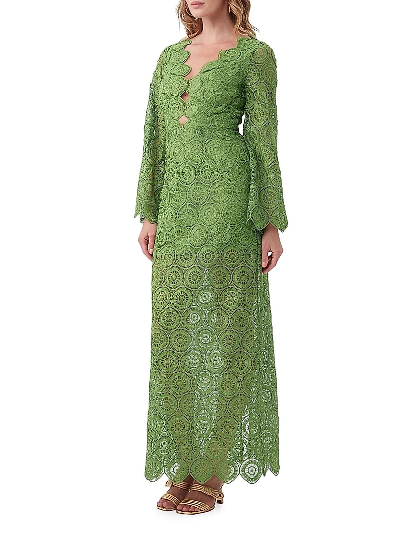 Pahala Crochet Maxi Dress