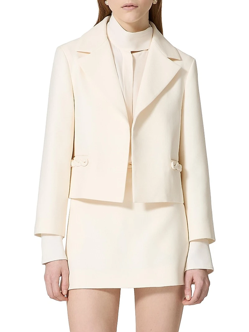 Crepe Couture Jacket