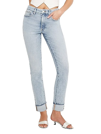 Good Classic Cuffed Jeans