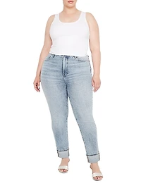 Good Classic Cuffed Jeans