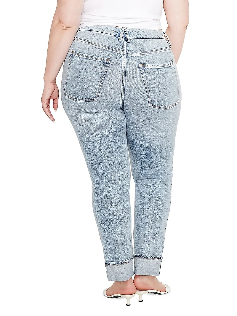 Good Classic Cuffed Jeans