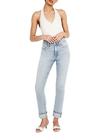 Good Classic Cuffed Jeans