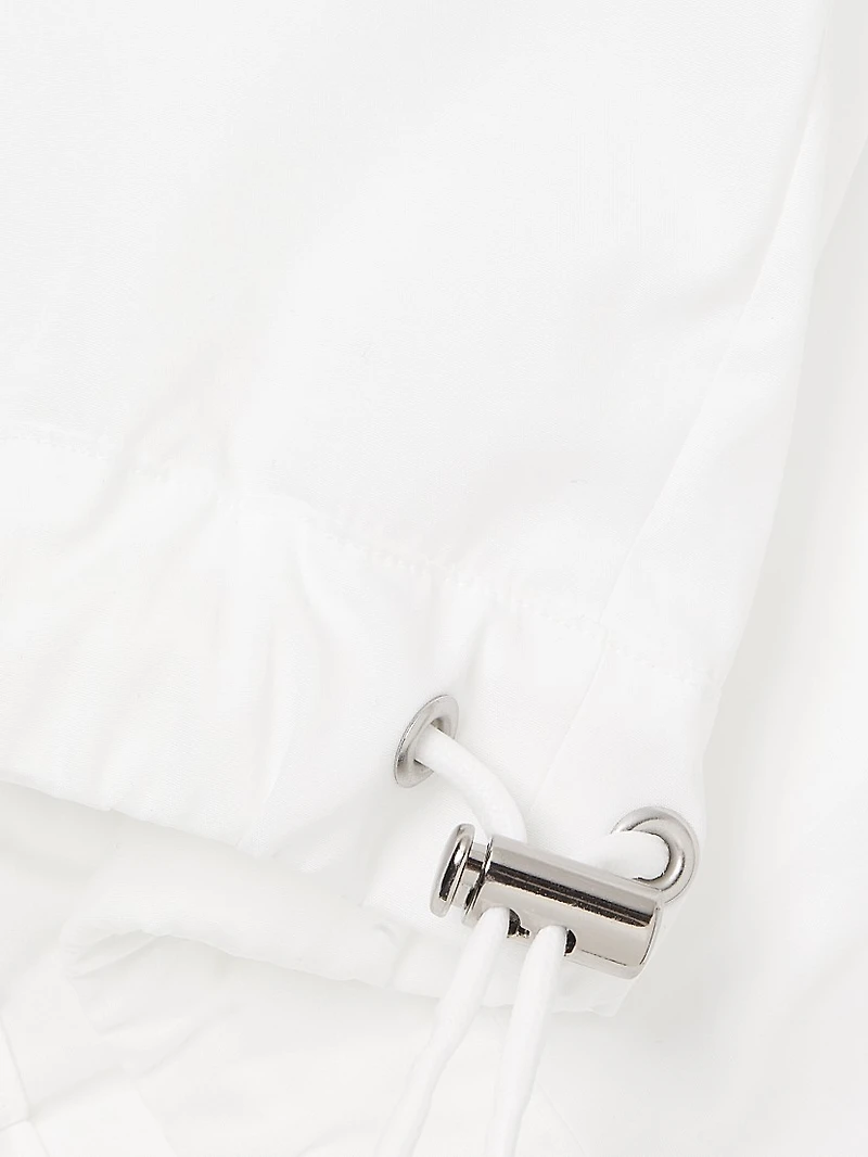 Cotton Button-Front Shirt
