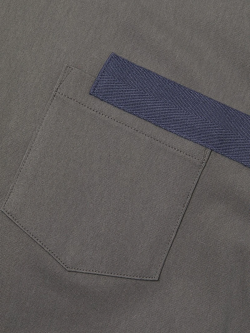 Cotton Mixed-Media T-Shirt