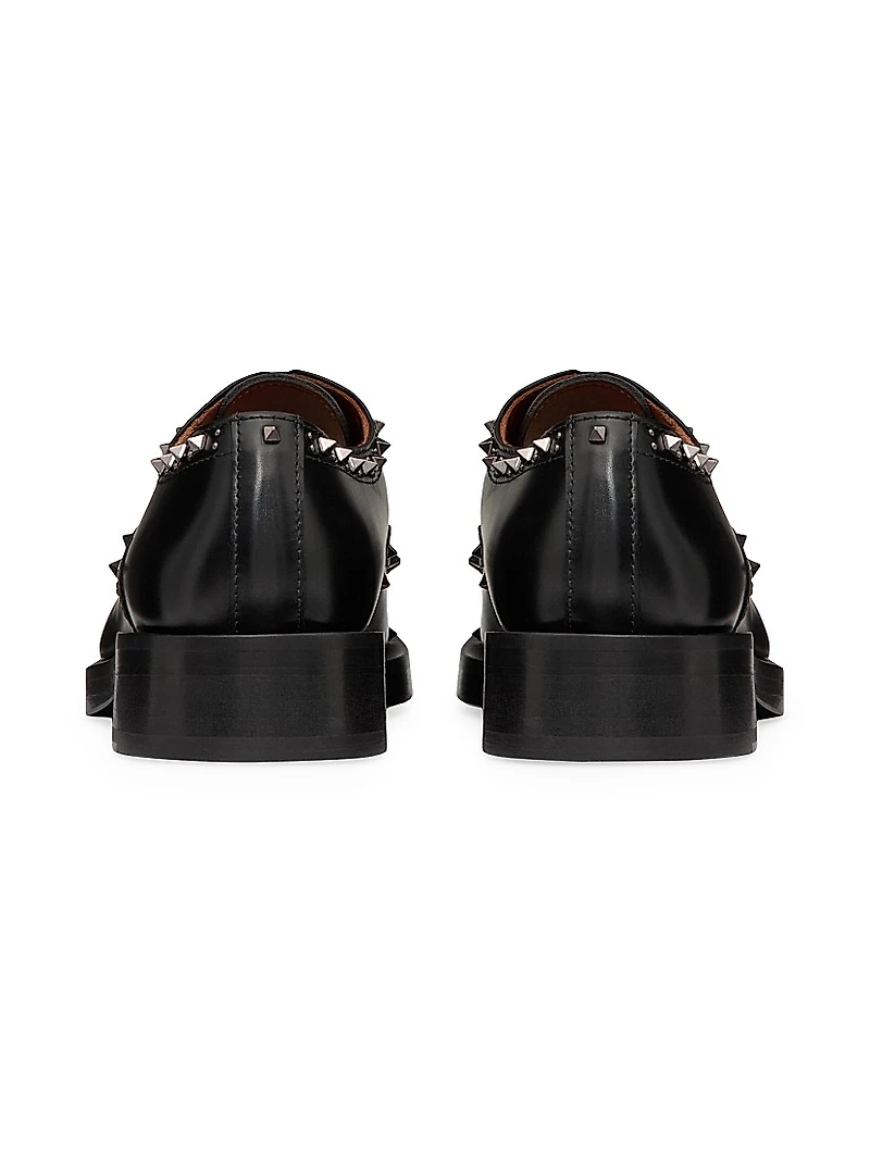 Gentleglam Oxford Lace-Up Shoes Calfskin