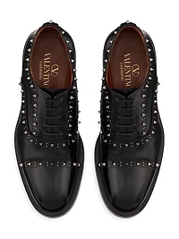 Gentleglam Oxford Lace-Up Shoes Calfskin