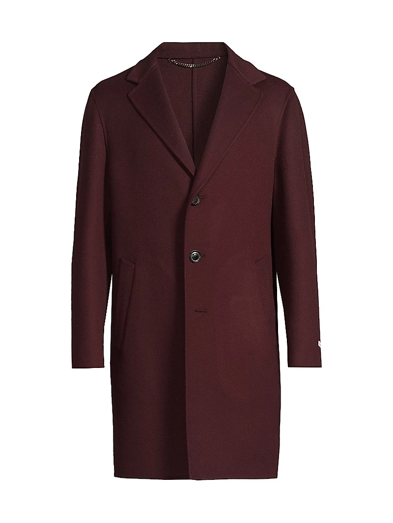 Double-Faced Wool Top Coat