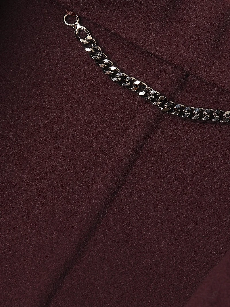 Double-Faced Wool Top Coat