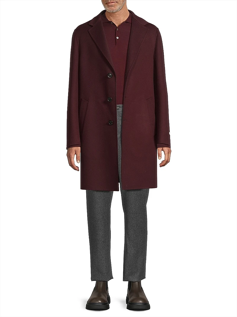 Double-Faced Wool Top Coat