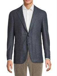 Woven Wool Sport Coat