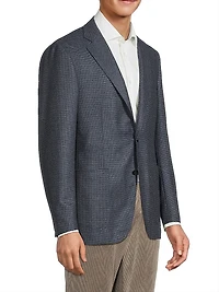 Woven Wool Sport Coat