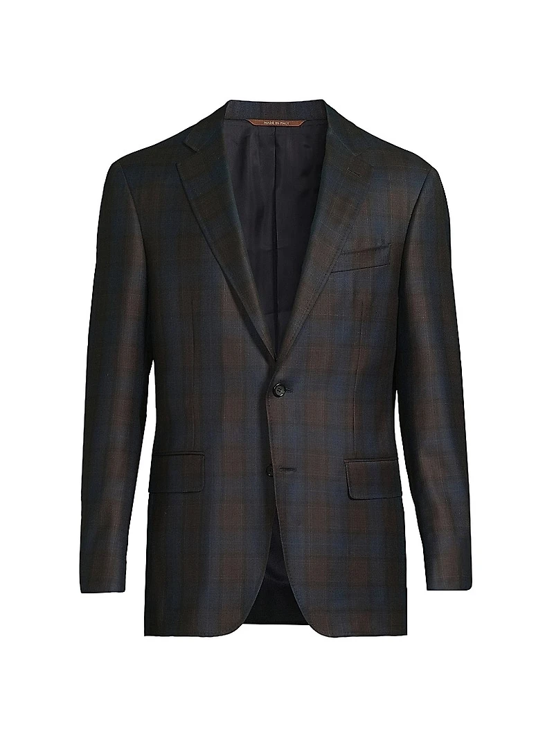 Check Wool Sport Coat
