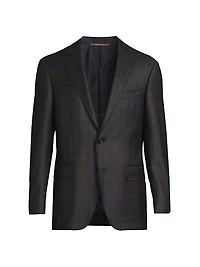 Check Wool Sport Coat