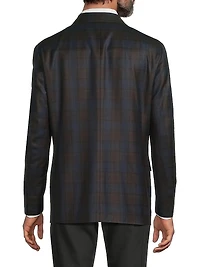Check Wool Sport Coat