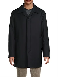 Navy Rain Coat