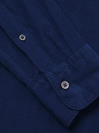 Garment-Dyed Corduroy Sport Shirt
