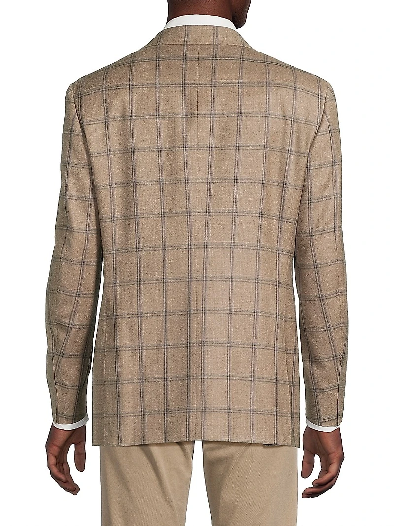 Windowcheck Wool Sport Coat