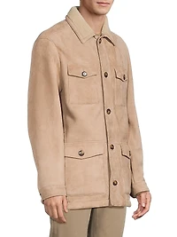 Suede & Shearling Field Jacket