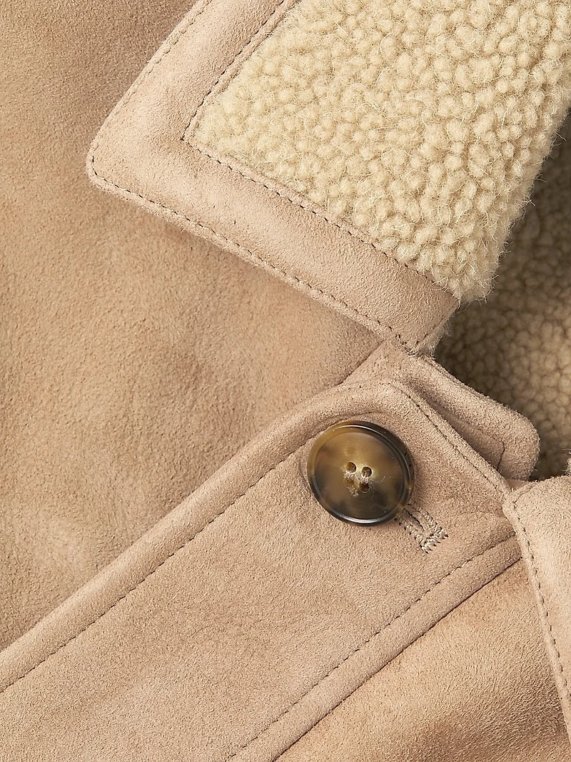 Suede & Shearling Field Jacket