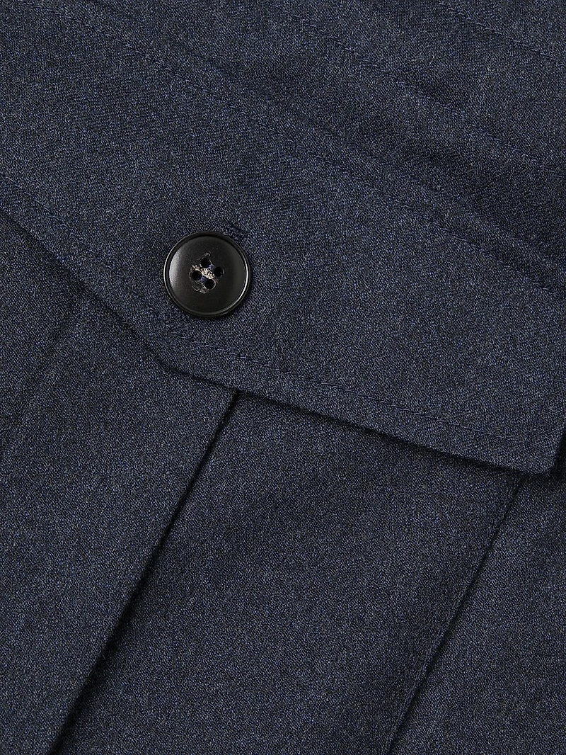 Sahariana Wool Shirt Jacket