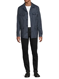 Sahariana Wool Shirt Jacket